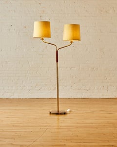 Double headed Finnish Floor Lamp