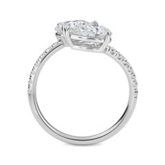 Double-Headed Serpentine in Pear Ring by Rupali Adani Fine Jewellery