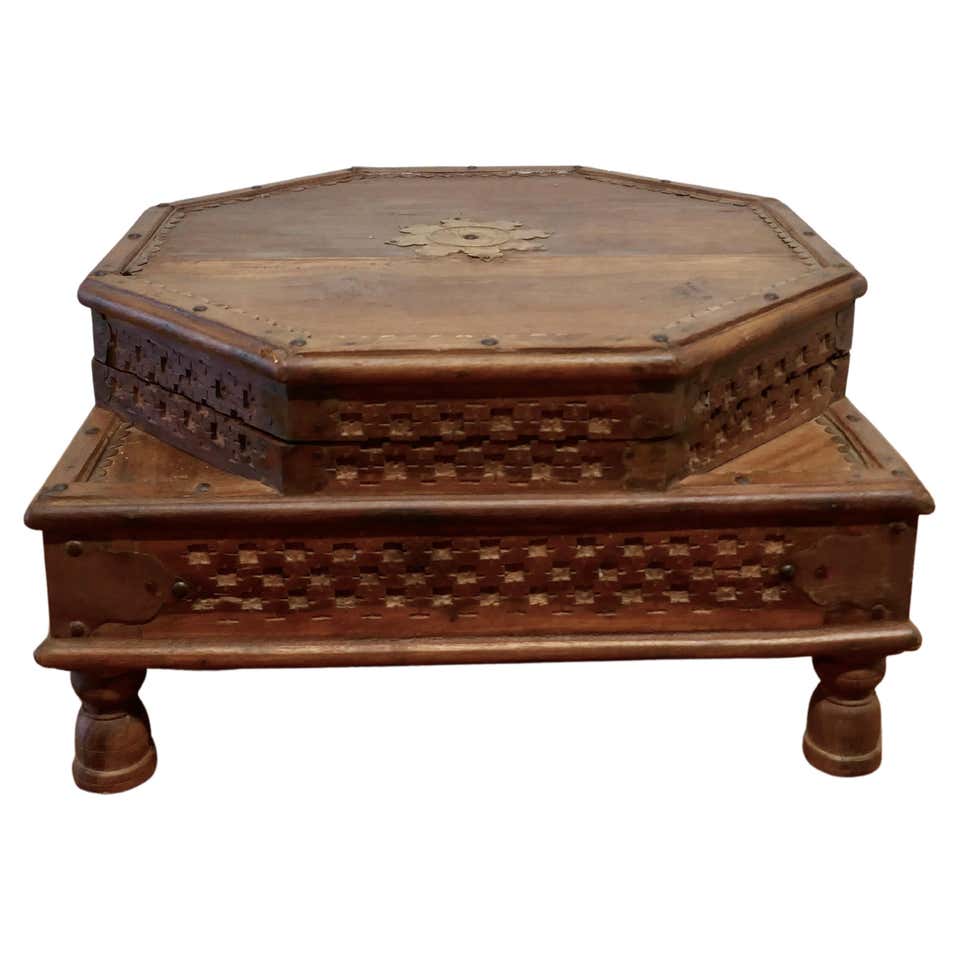 Colonial Raj Colonial Raj Four Poster Bed, Anglo Indian Carved Four Poster Large ...