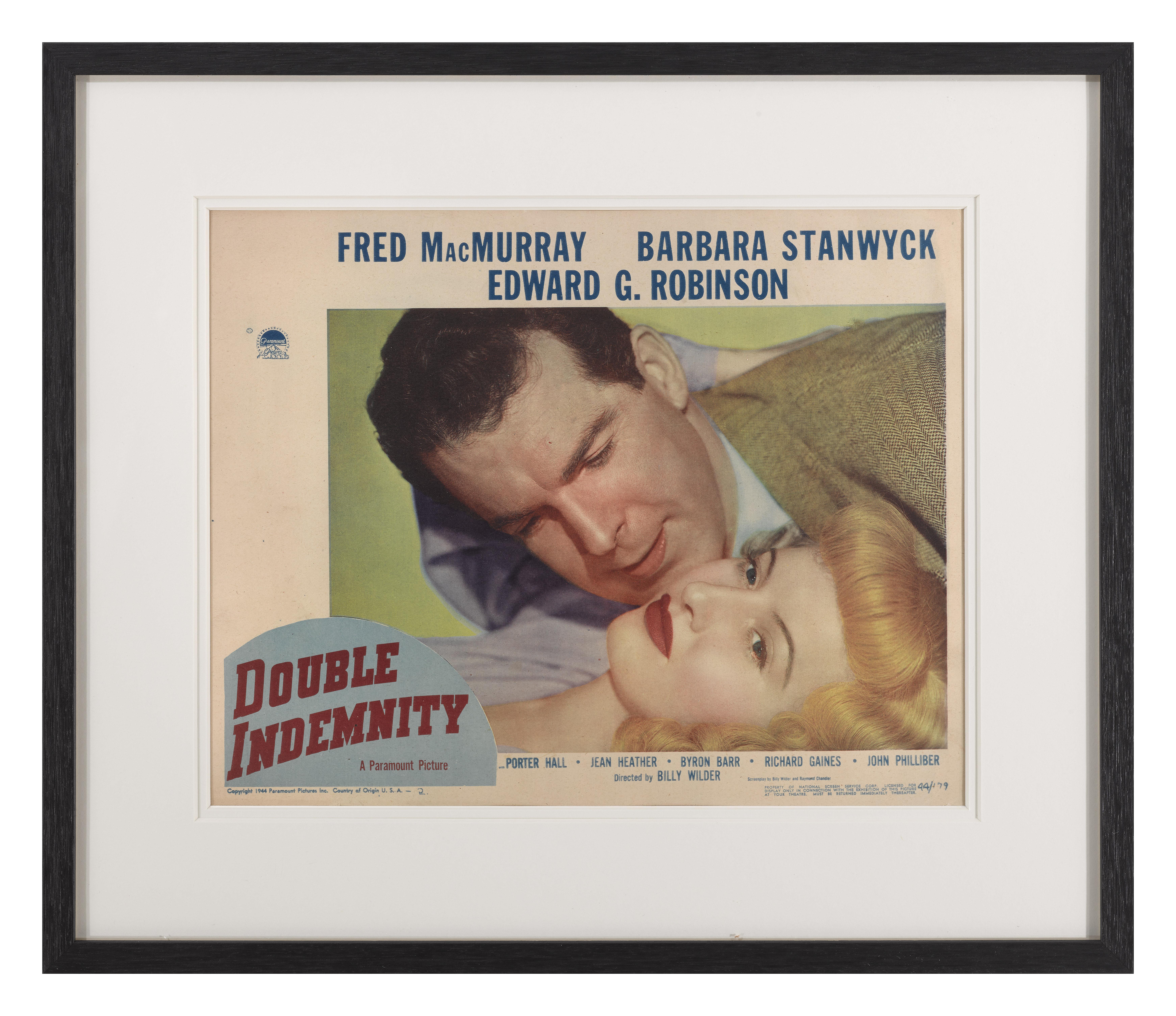 American Double Indemnity For Sale