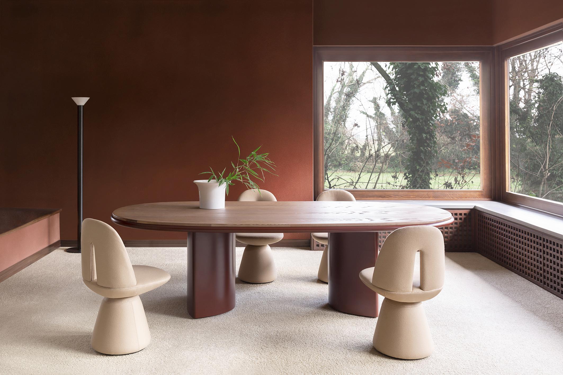 Doublé L Carpanese Home Italia Dining Table Neuf - En vente à Sanguinetto, IT