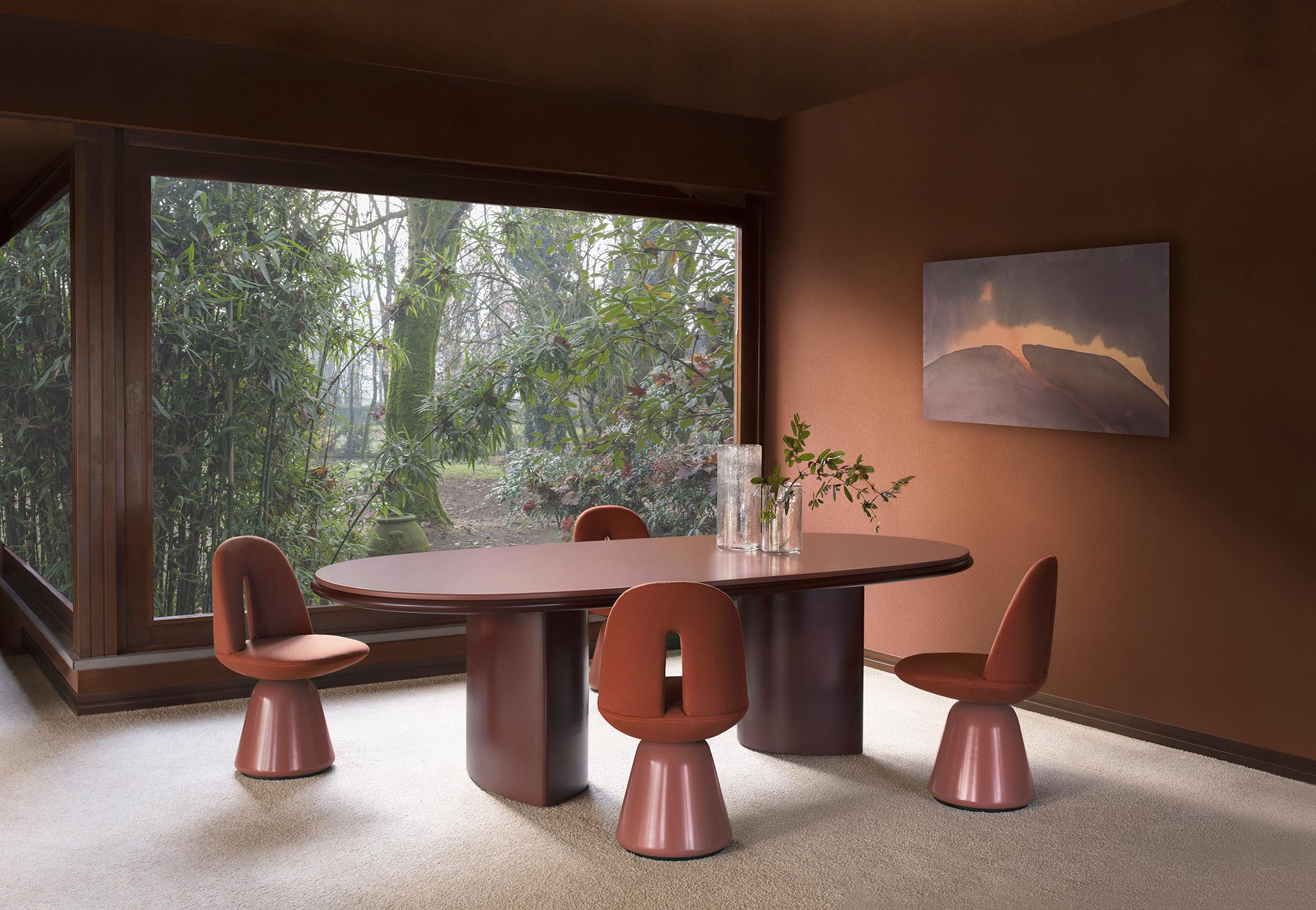 Marbre Doublé L Carpanese Home Italia Dining Table en vente