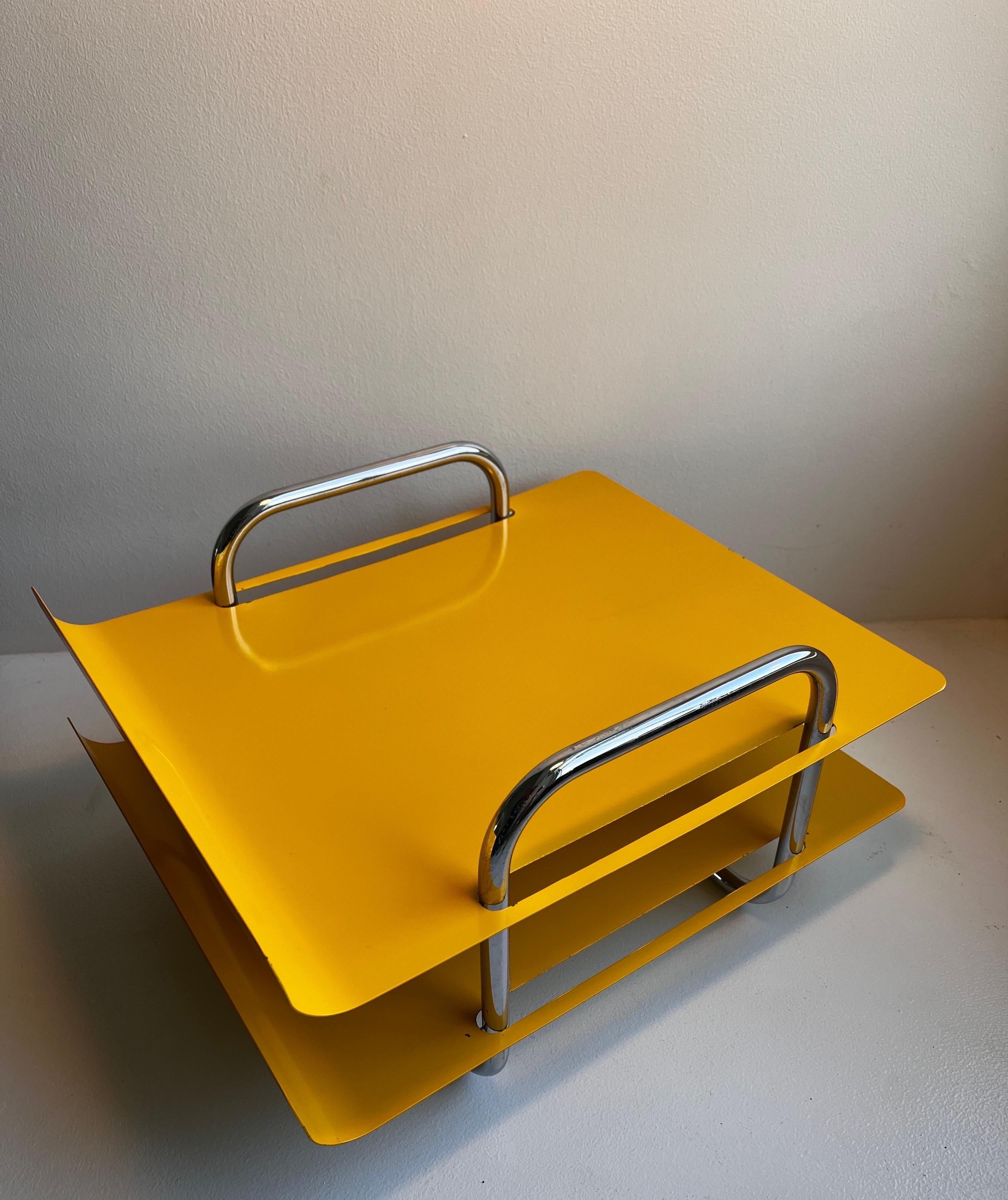 Mid-Century Modern Double Letter Desk Tray by Peter Pepper Products of California