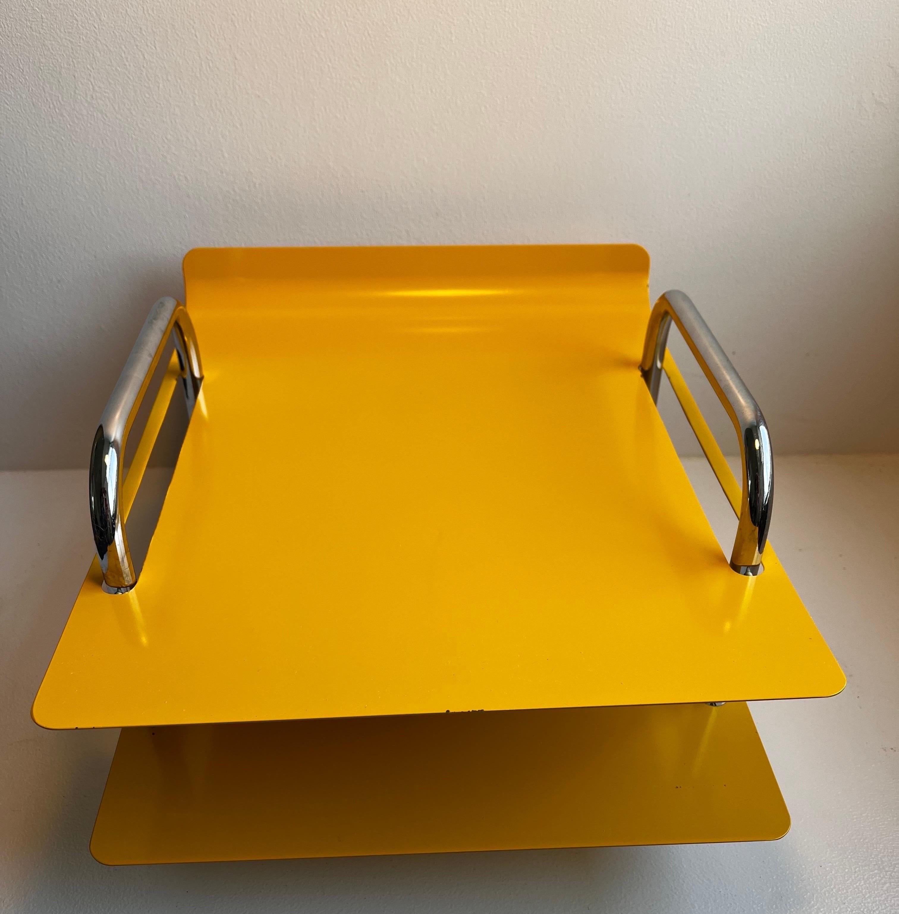 20th Century Double Letter Desk Tray by Peter Pepper Products of California