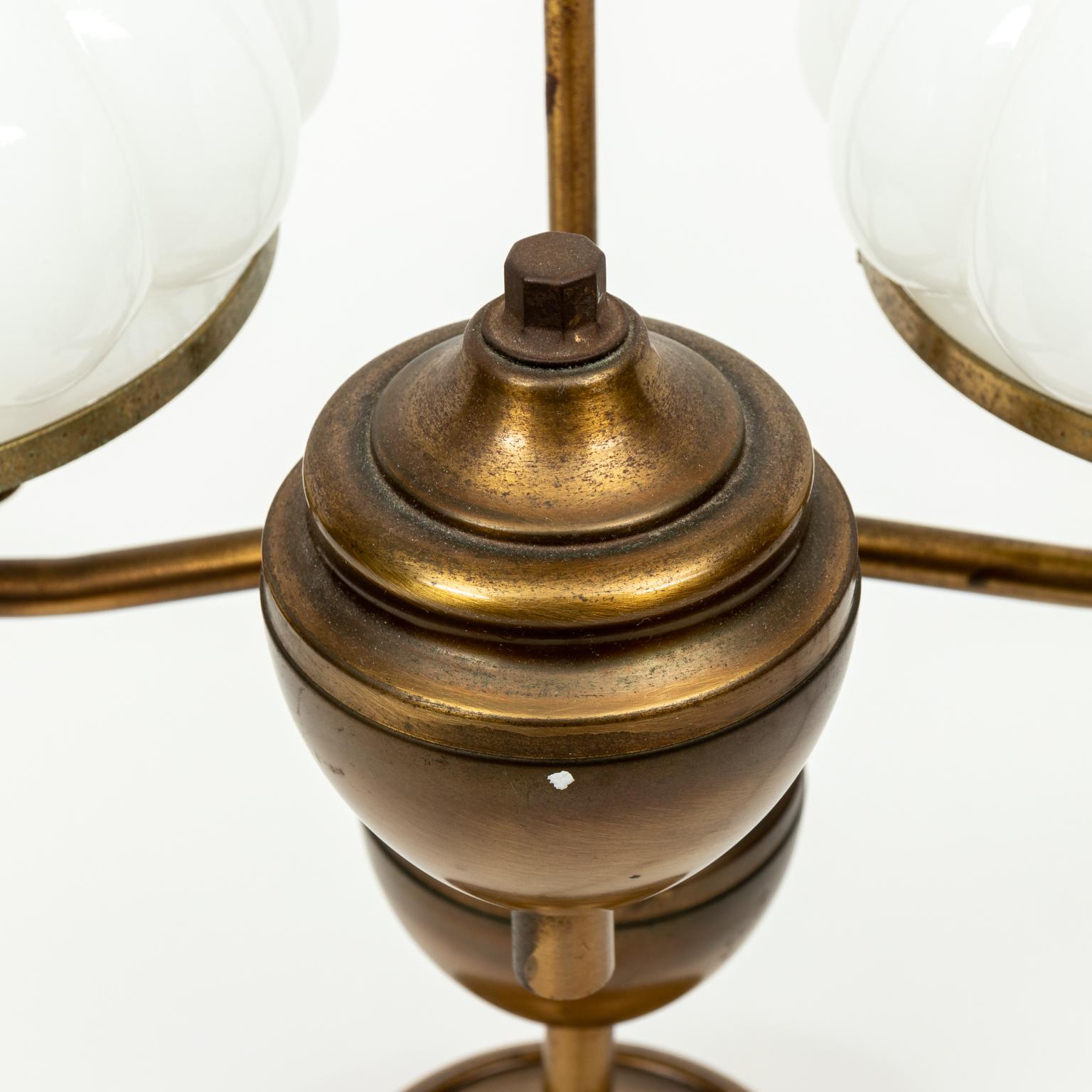 Mid-Century Modern Double Light Student Desk Lamp