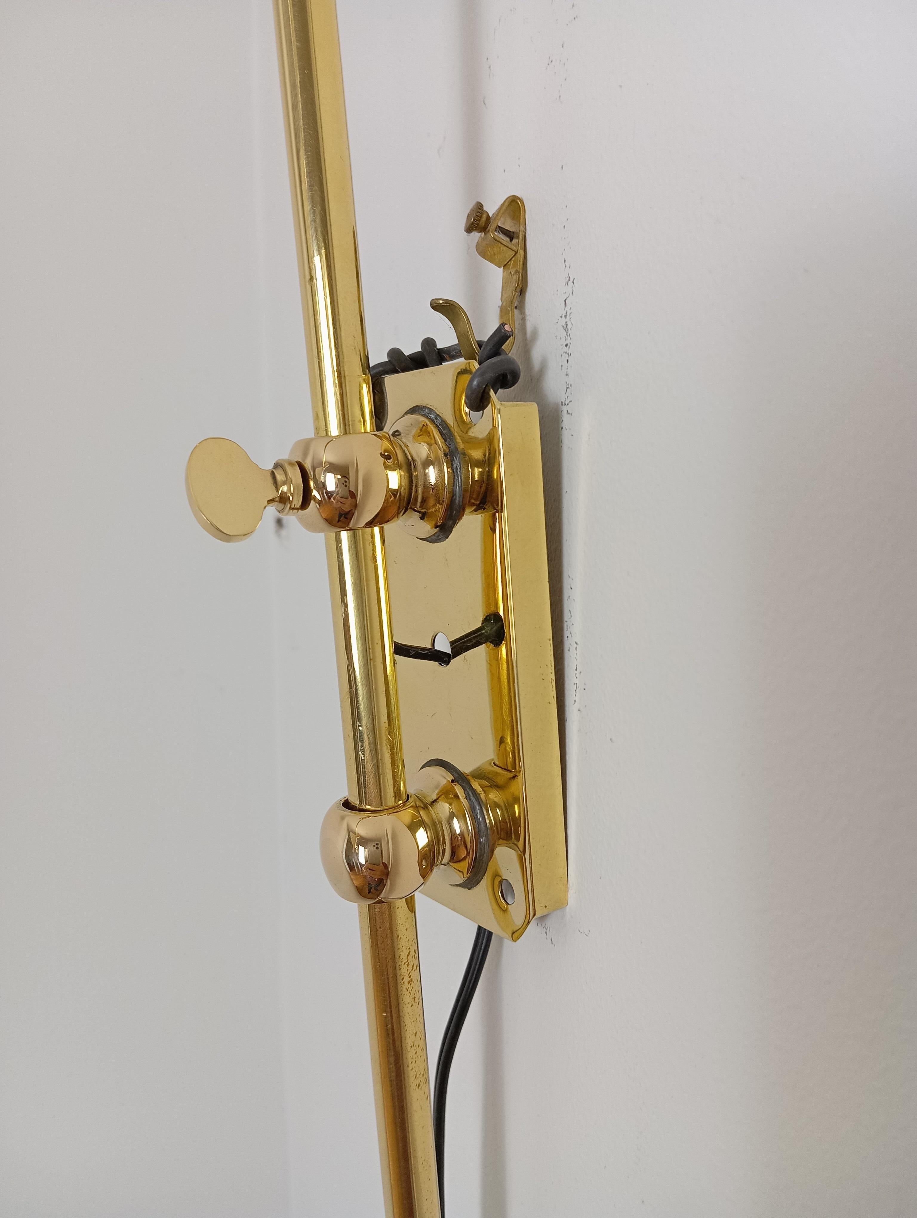 Double light wall bracket, oriantable, Maison Lunel Circa 1950 For Sale 5