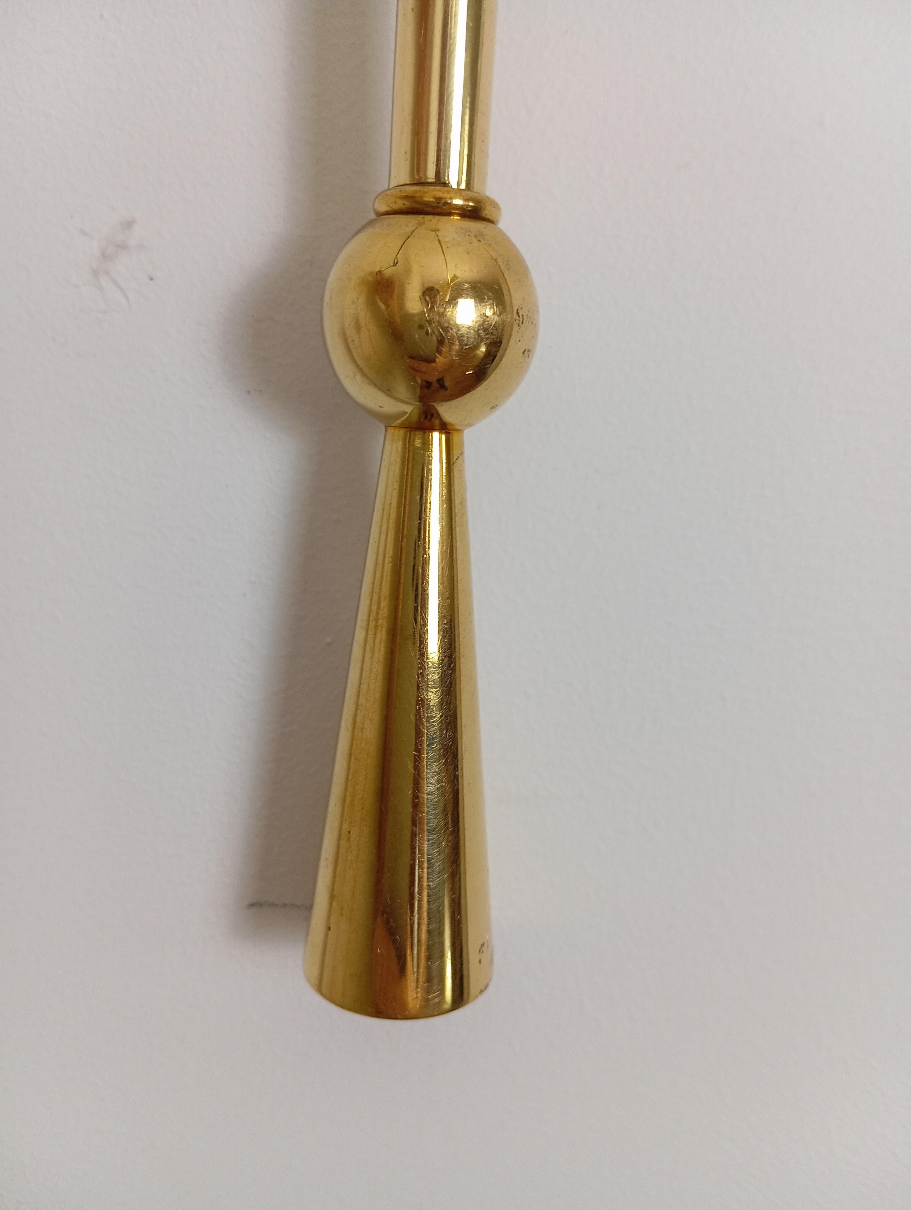 Double light wall bracket, oriantable, Maison Lunel Circa 1950 For Sale 7
