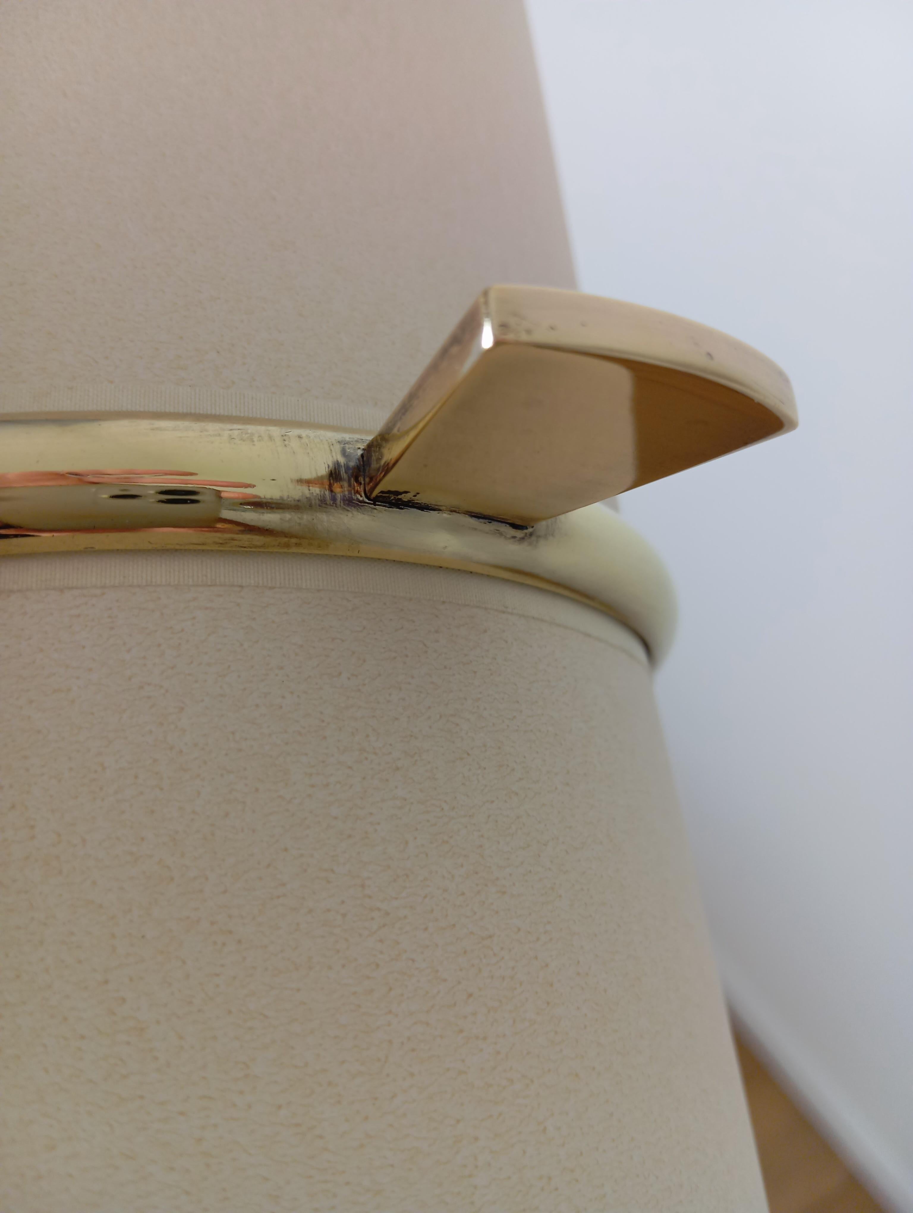 Double lighting floor lamp, Maison Lunel circa 1950 en venta 5