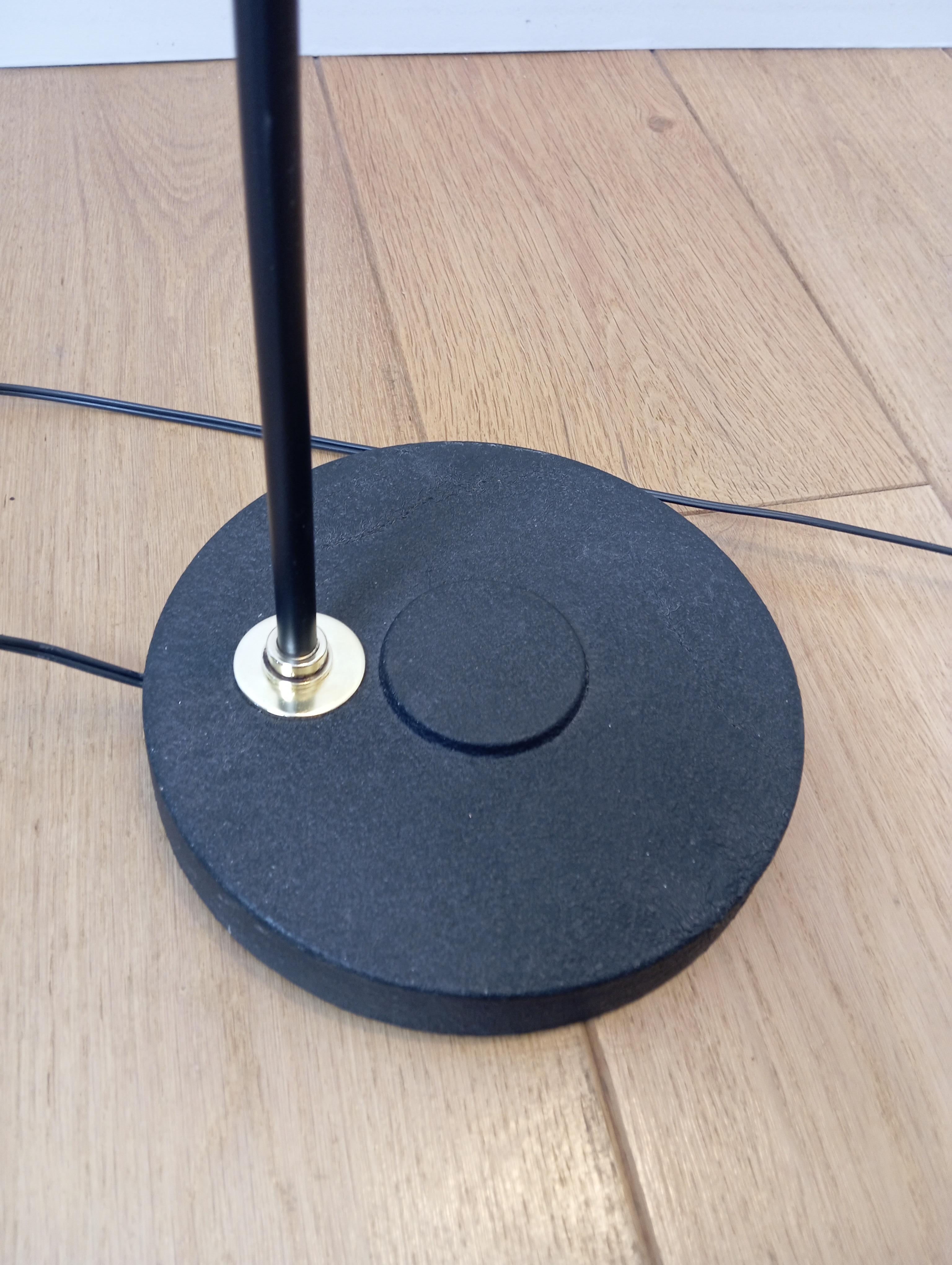 Double lighting floor lamp, Maison Lunel circa 1950 Francés en venta