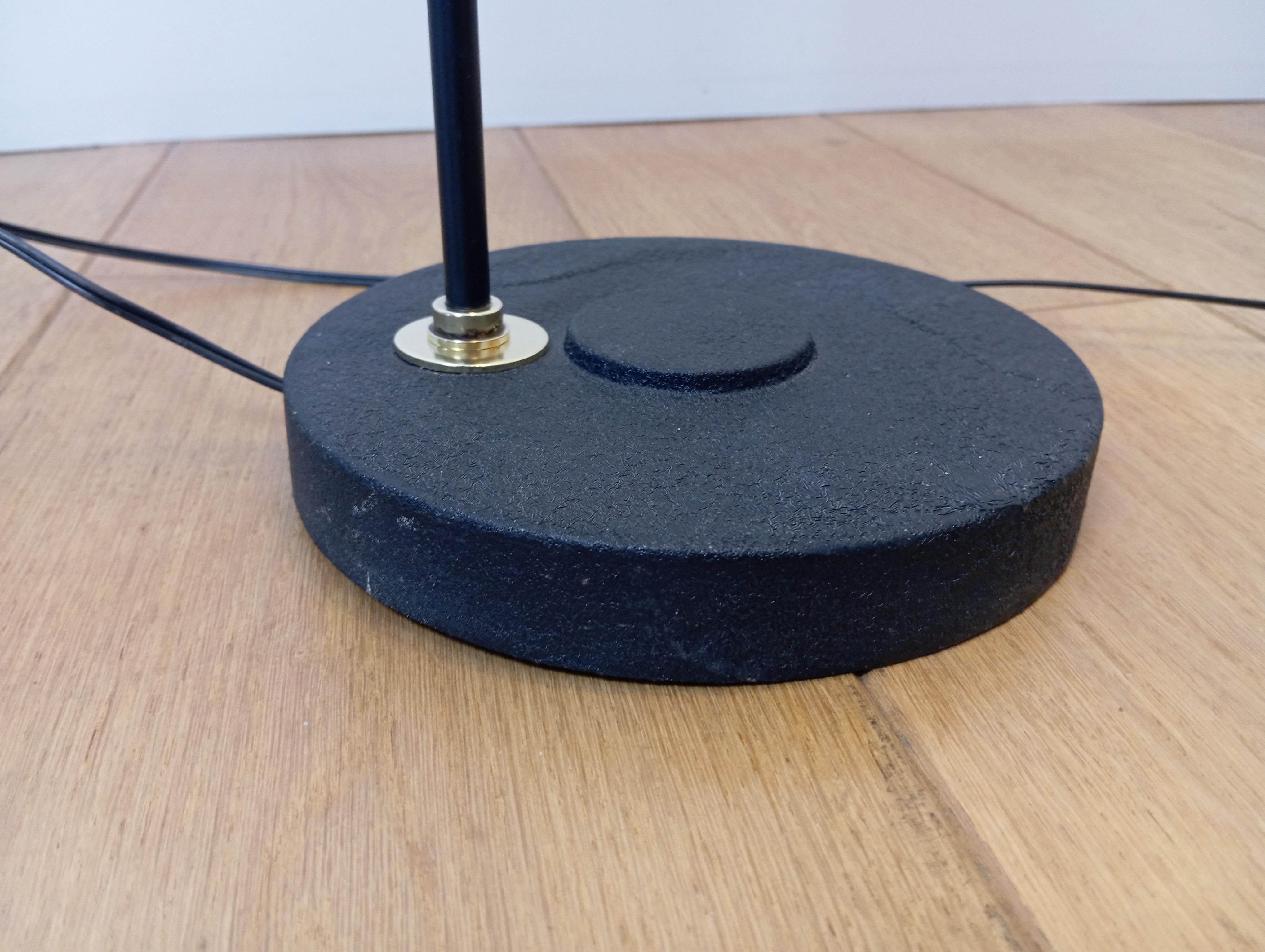 Lampadaire à double éclairage, R. Lunel circa 1950 en vente 11