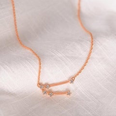 Double Line Moissanite Chain Pendent 925 Sterling Silver Wedding Gift For Her.