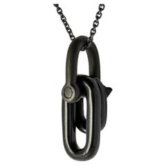 Double Link U-Bolt Necklace (H+KZ+KA)