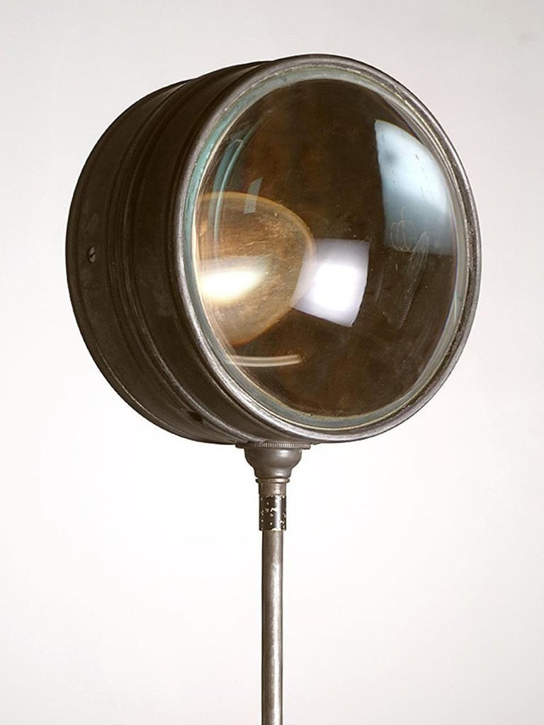 Double Magnifying Glass Desk Lamp at 1stdibs