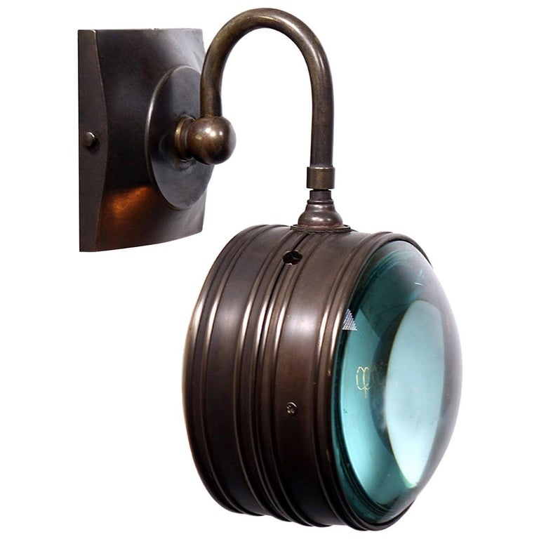 Double Magnifying Glass Sconce For Sale at 1stDibs magnifying sconce