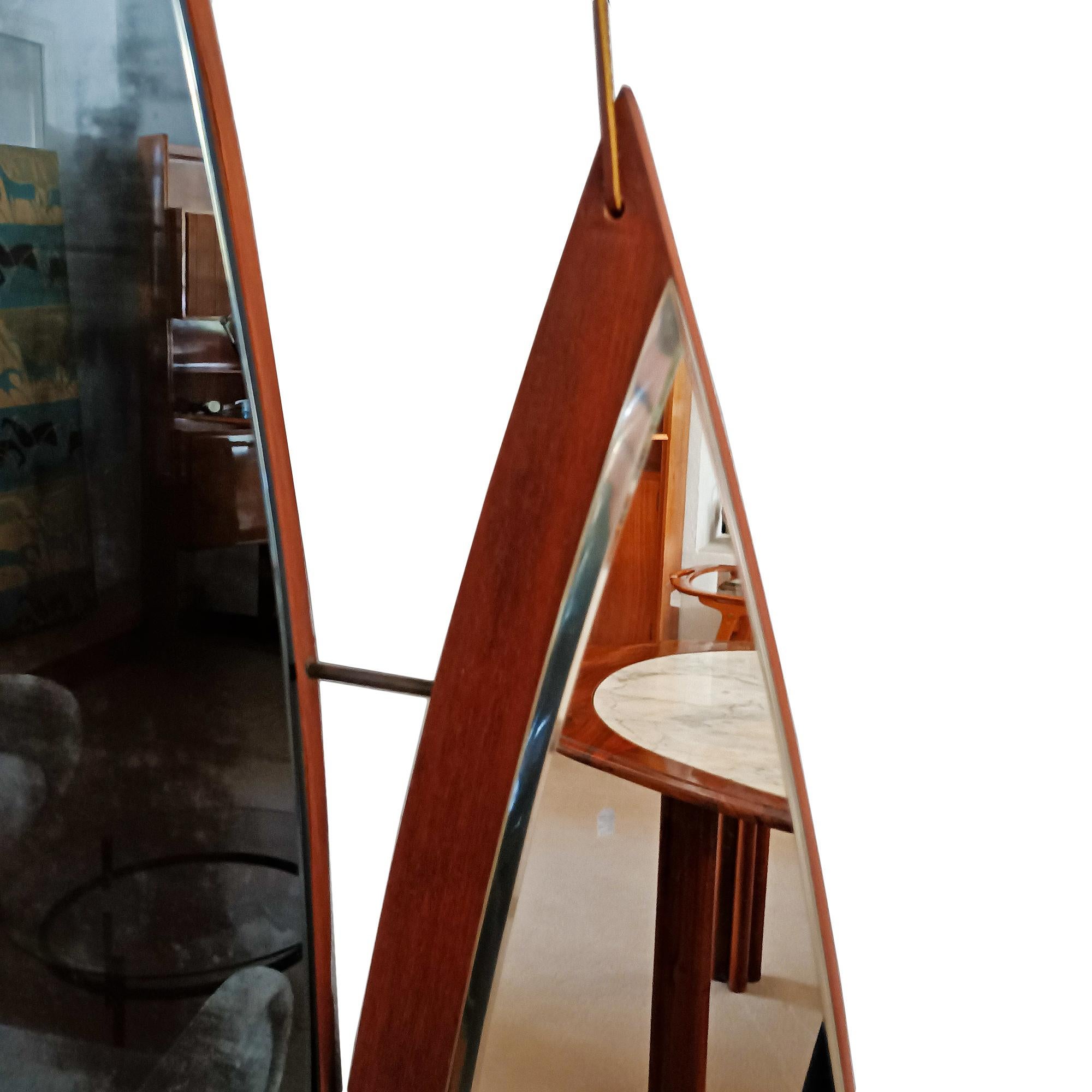 20ième siècle Miroir double - Italie 1960 en vente