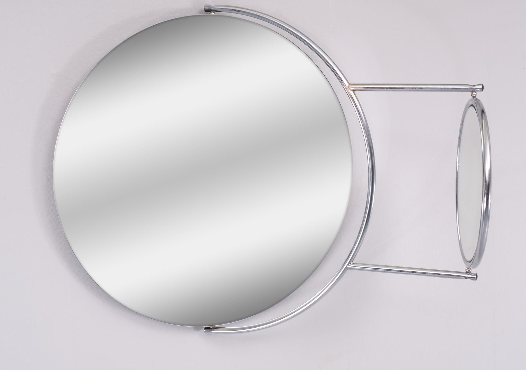 Double Mirror with articulating swivel arm Bieffeplast  1980s Italy  For Sale 1
