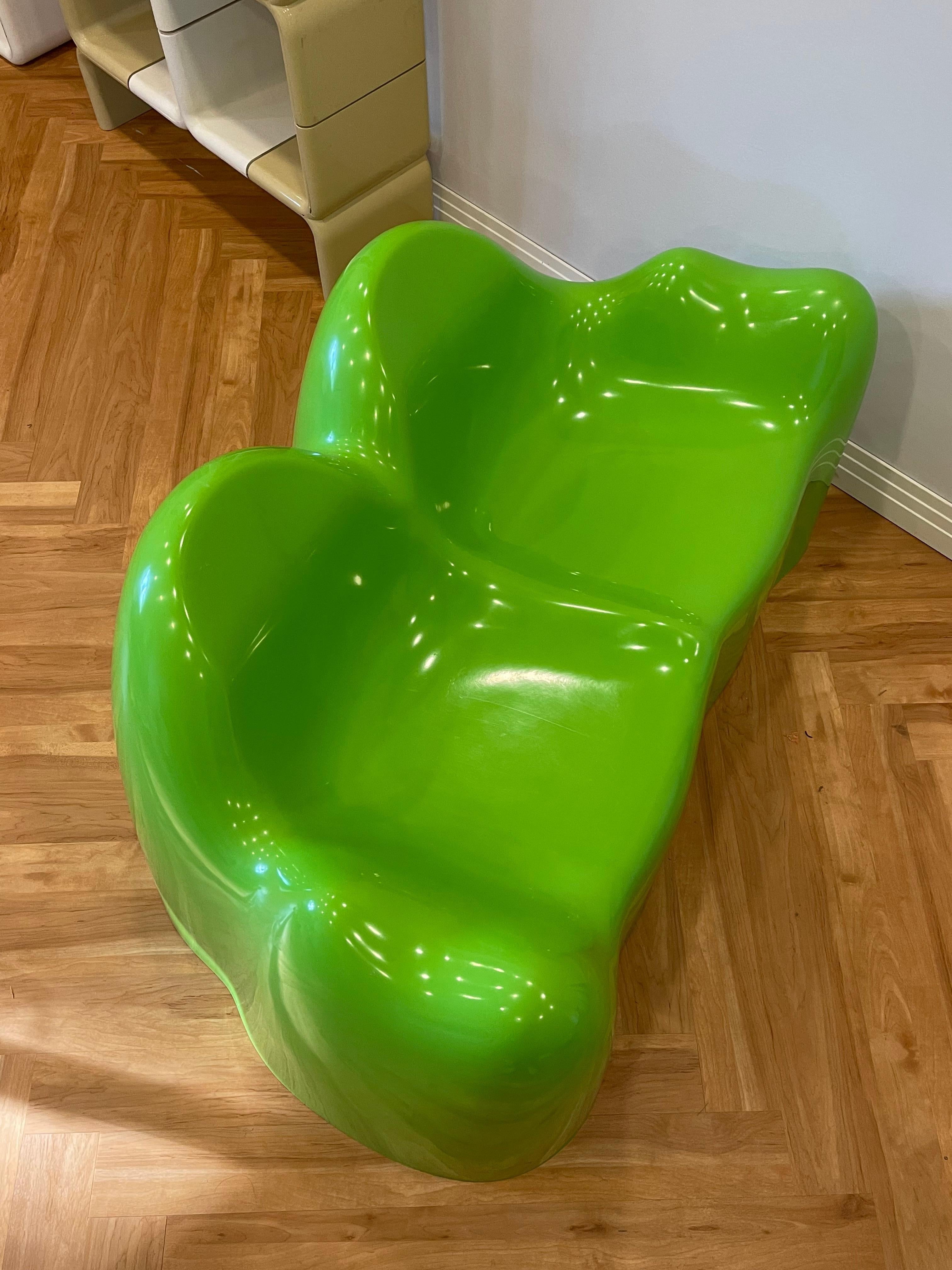 American Double Molar Settee, 1960s, U.S.A