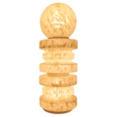 Lampe à double patte Cumulus de Murano par Carlo Nason pour Mazzega, Italie, années 1970