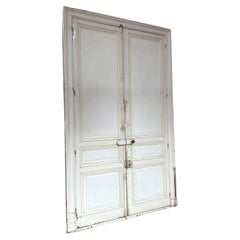 Double Oak Door with Frame – France, 19th Century
