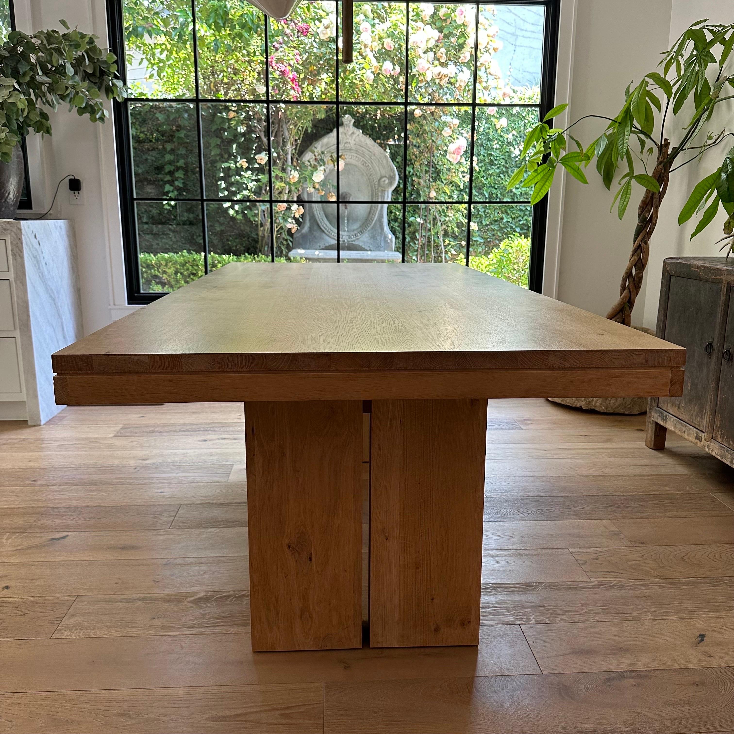 Double Oak Extendable Dining Table by Ethnicraft 7