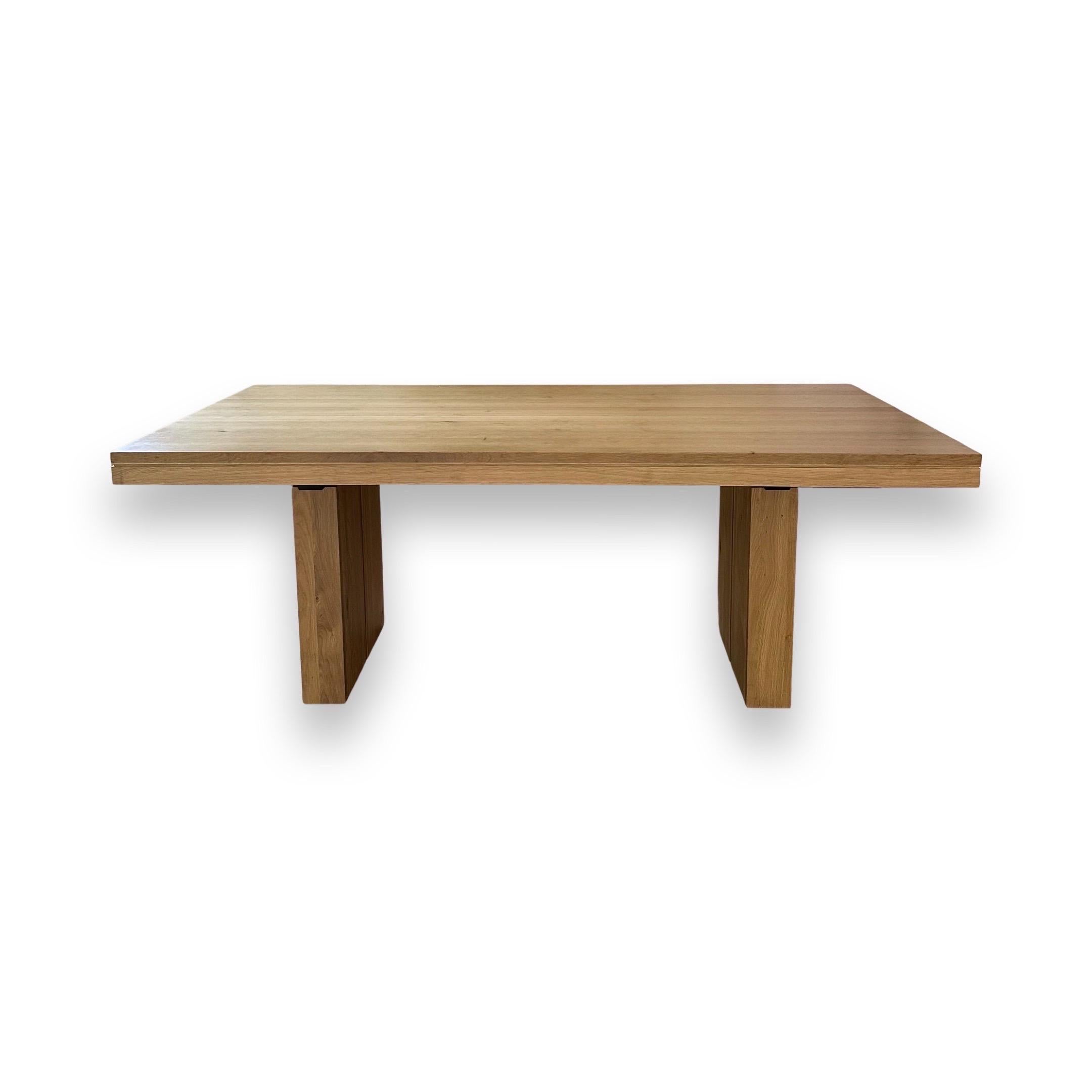 Double Oak Extendable Dining Table by Ethnicraft 2