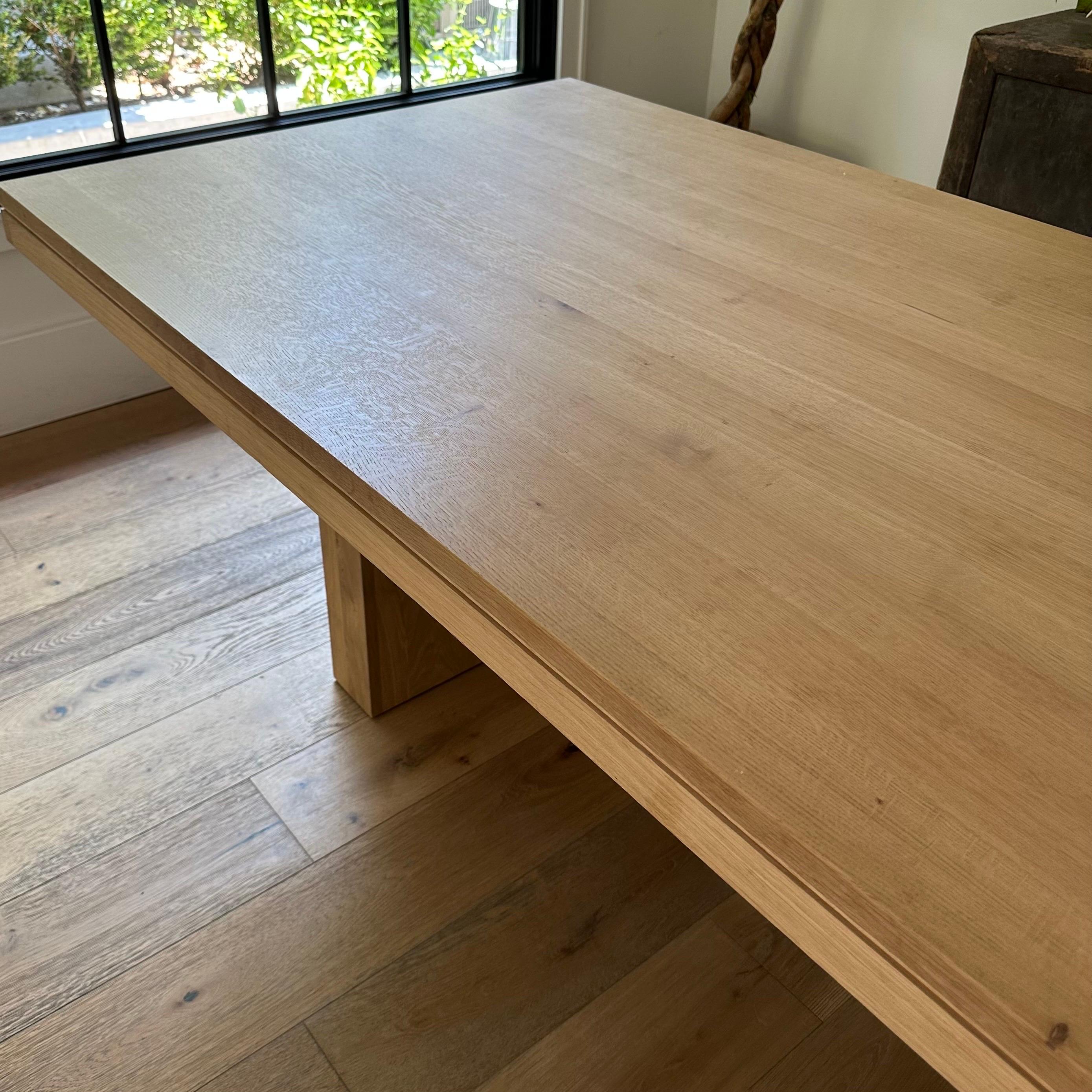 Double Oak Extendable Dining Table by Ethnicraft 4
