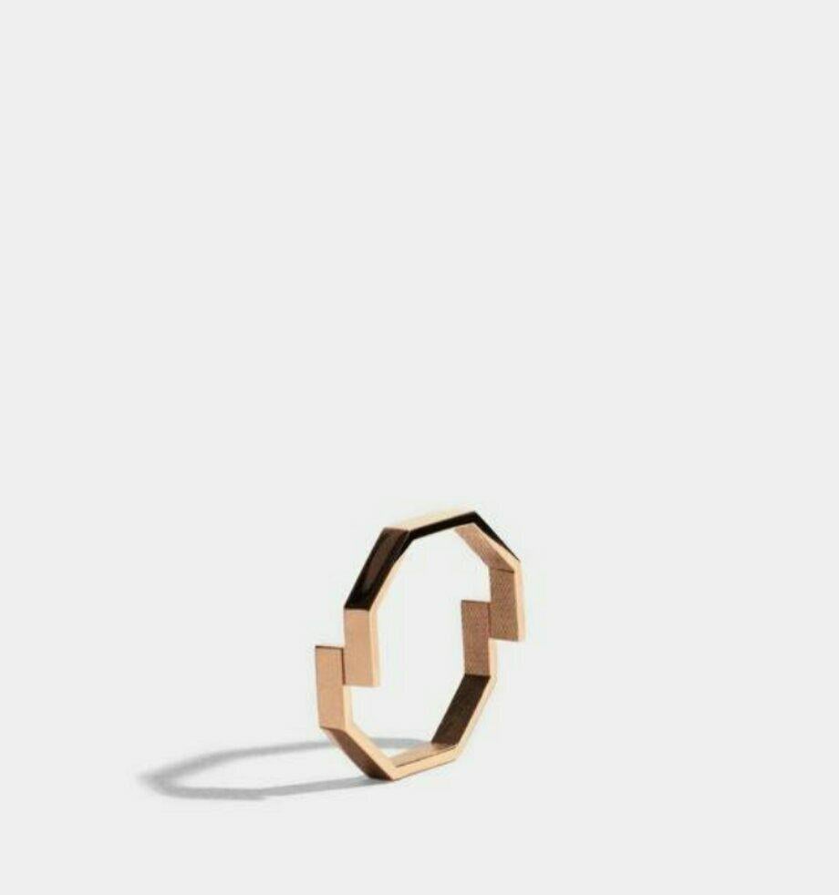 Double Octagon Gold Ring 14k Solid Gold Ring Minimalist Geometric Design Ring.
Base Metal
Rose Gold
Certification
14K Hallmarked
Metal
Rose Gold
Width
5mm Approx
Material
14K Yellow Gold
Total Carat Weight
0.24 ctw And Above
Metal Purity
14k
Ring