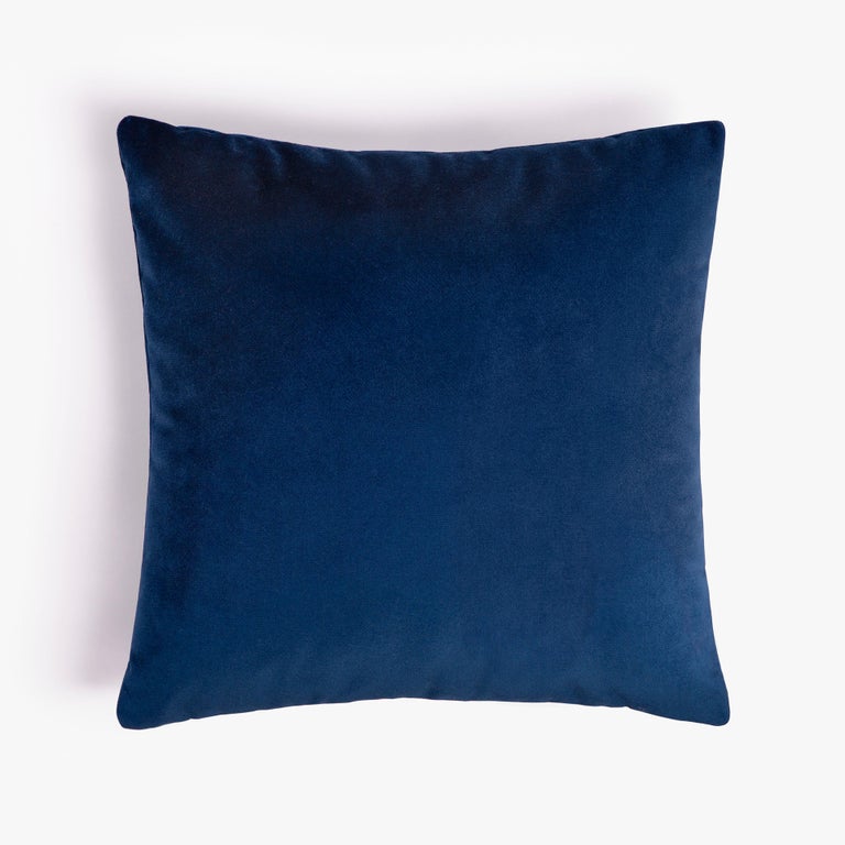 Double Optical Mustard Cushion For Sale at 1stDibs