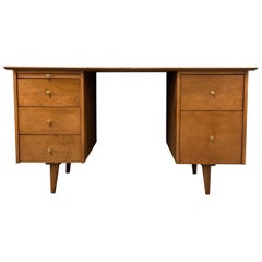 Double Pedestal Planner Group Desk by Paul McCobb