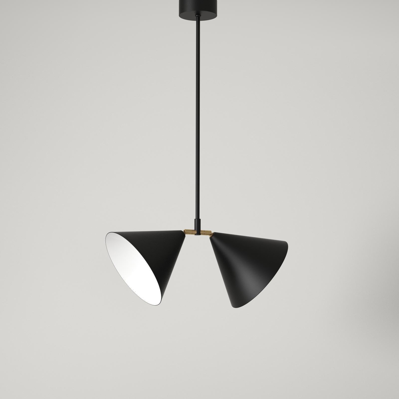 Postmoderno Lampada a sospensione doppia di Atelier A Light in vendita