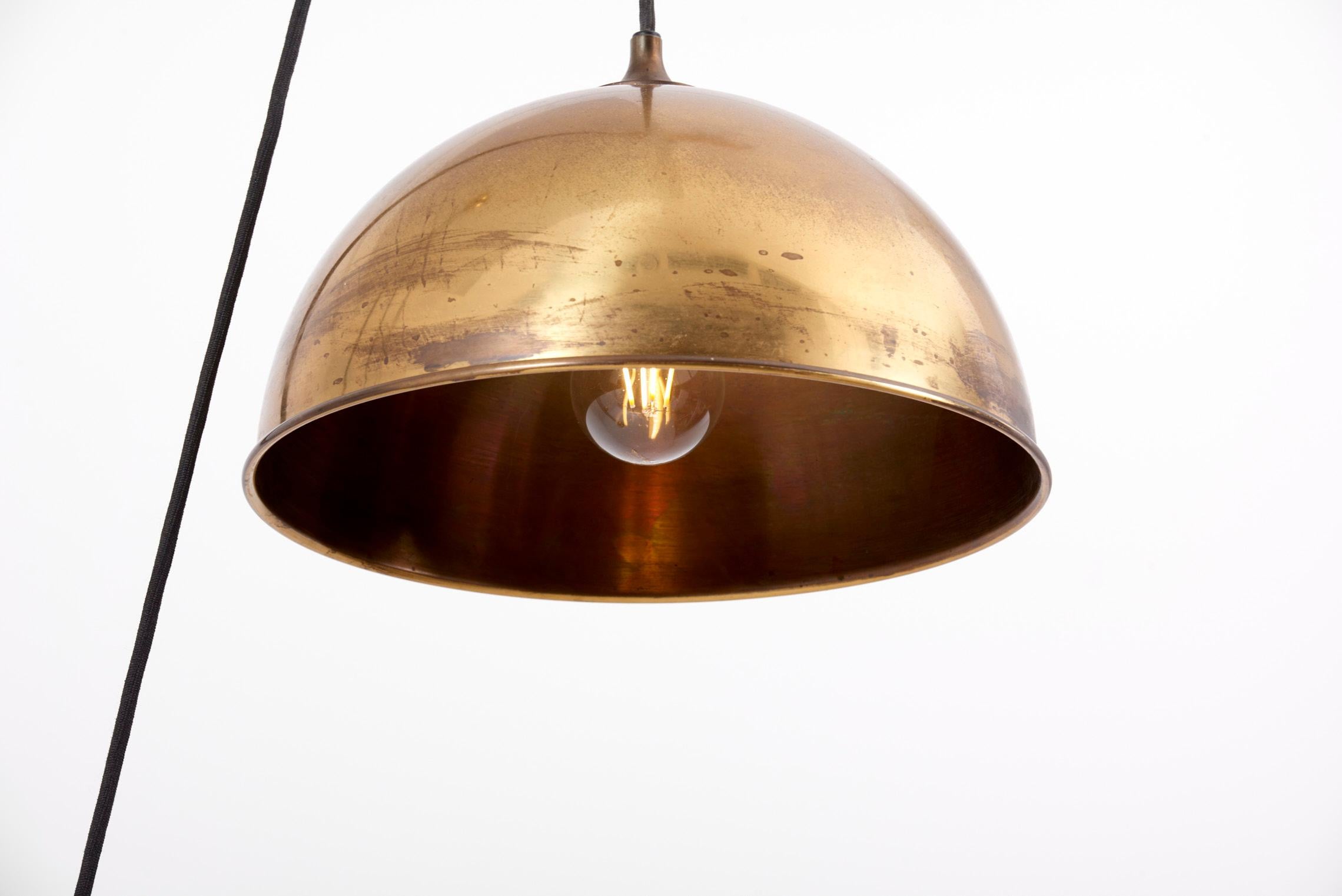 Double Posa Pendant Lamp with Side Counter Weights by Florian Schulz, 1970s 9