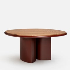 Tavolo da pranzo in legno laccato Double R Red Amarone