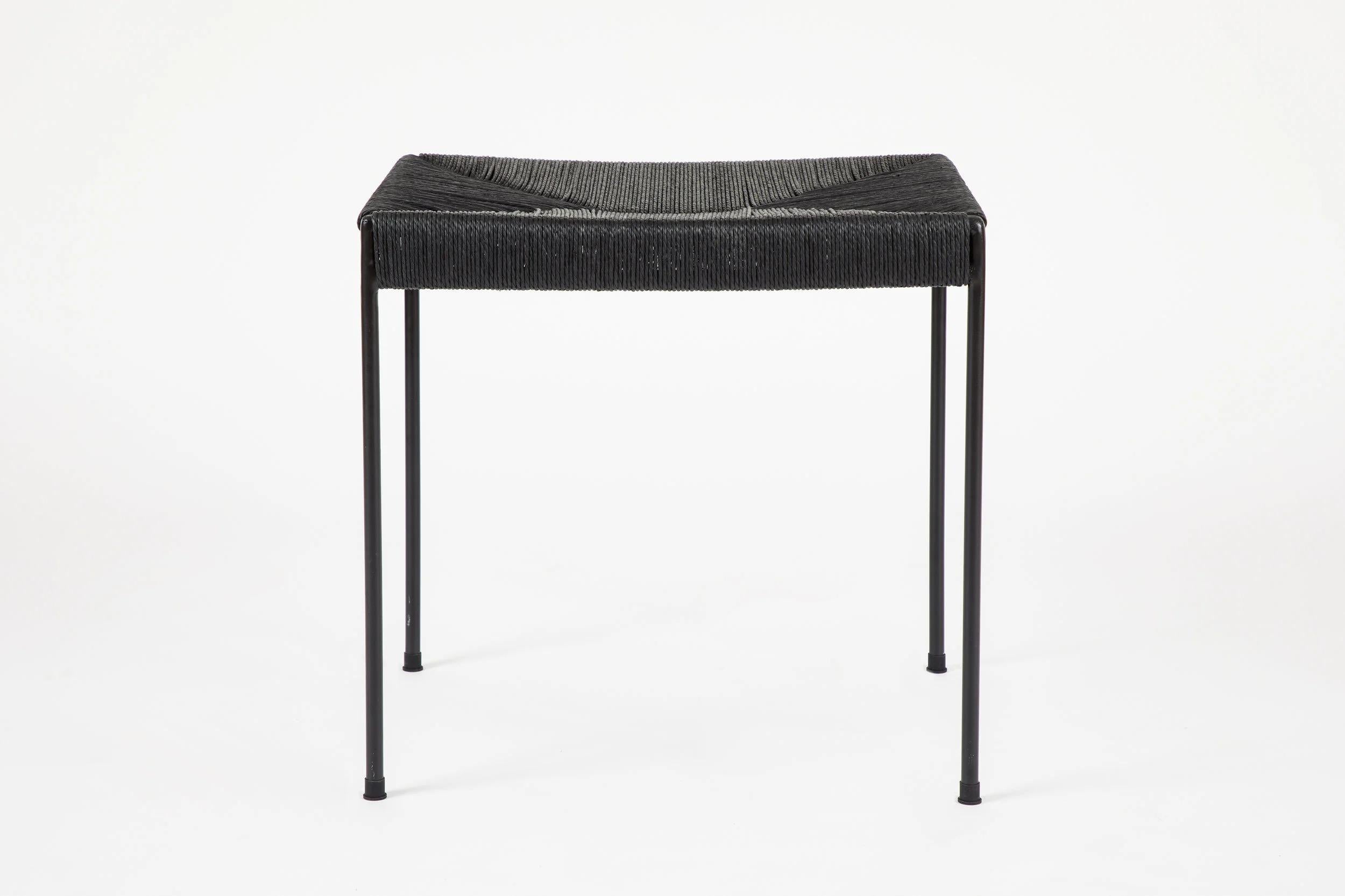 The danish cord seat is woven by a master weaver with decades of experience.

We use 70% recycled steel for the frame. For an additional charge the frames can be plated in bronze, polished nickel, or brushed nickel. 

Designed by a former art dealer