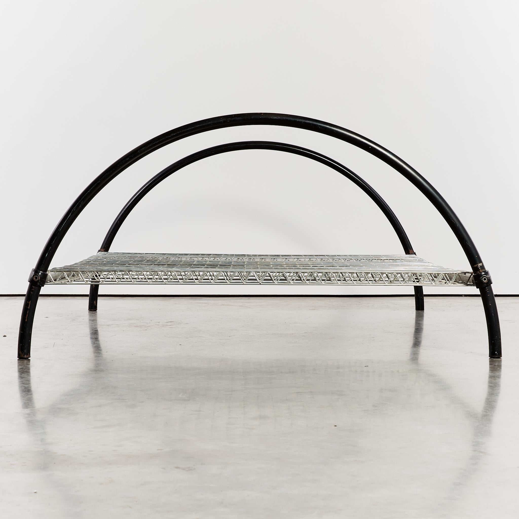 Double Round rail bed by Ron Arad for One Off⁠ For Sale 7