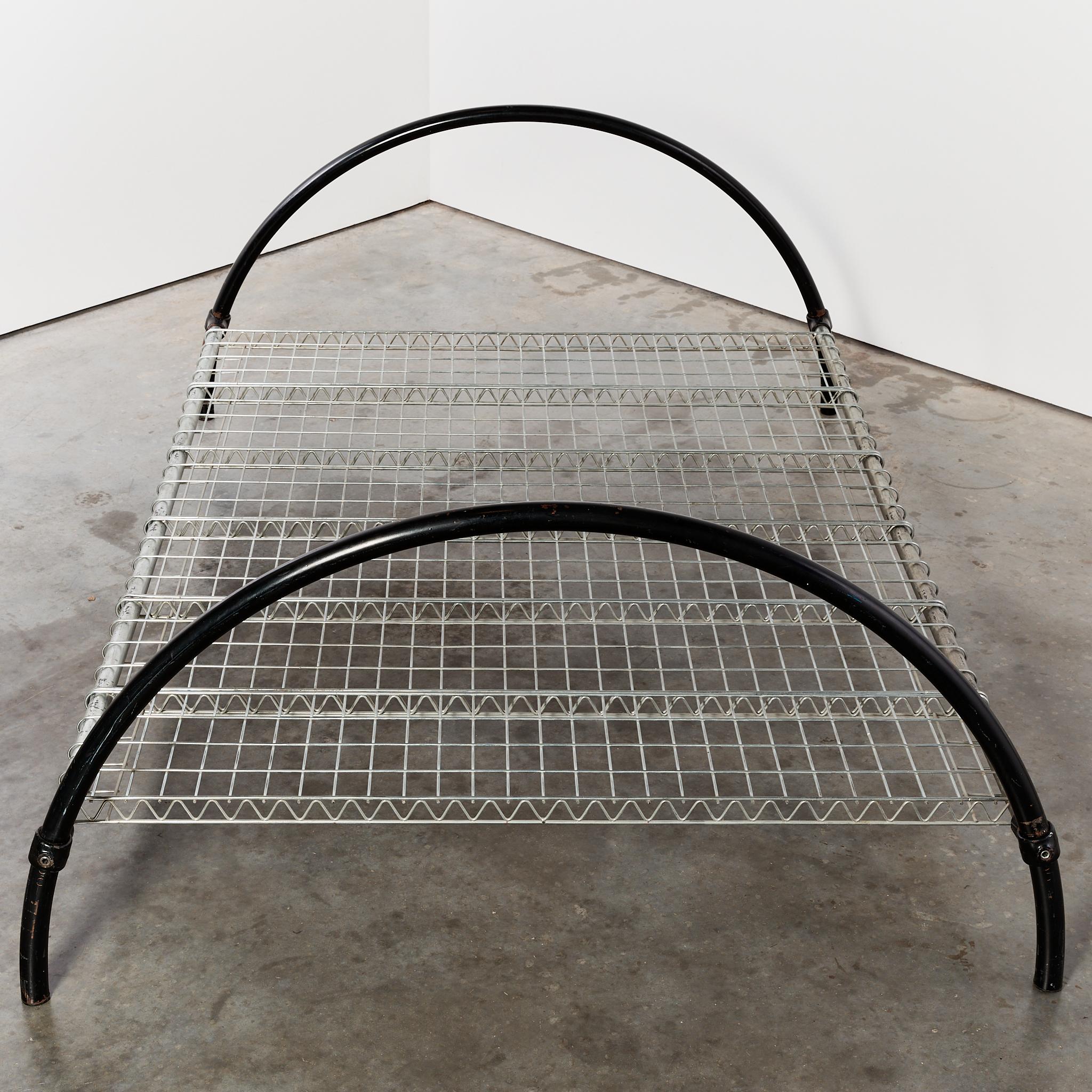 Double Round rail bed by Ron Arad for One Off⁠ For Sale 9
