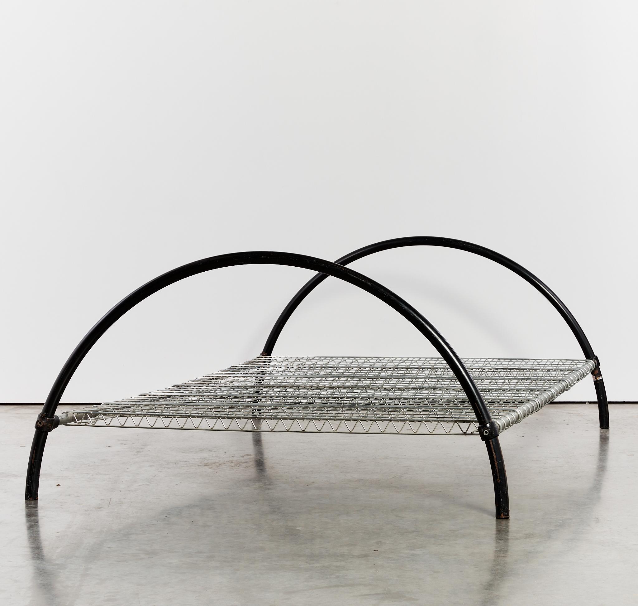 Double Round rail bed by Ron Arad for One Off⁠ For Sale 10