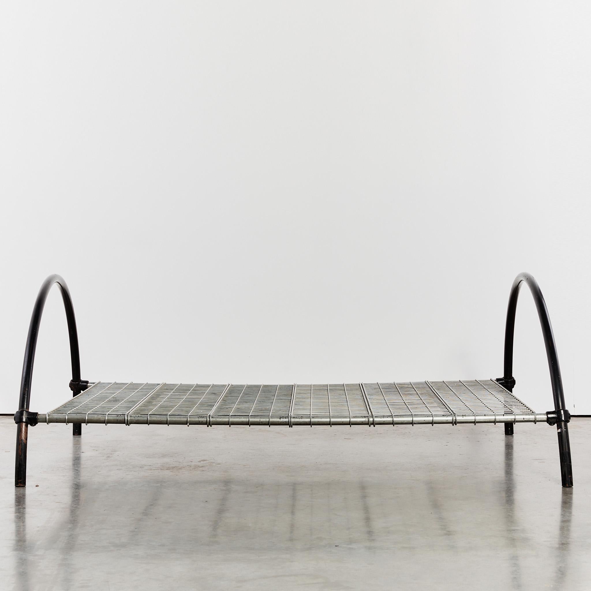 20th Century Double Round rail bed by Ron Arad for One Off⁠ For Sale