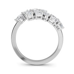 Double Row Concoction Twist Bulky Ring by Rupali Adani Fine Jewellery