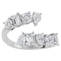 Double Row Concoction Twist Bulky Ring by Rupali Adani Fine Jewellery