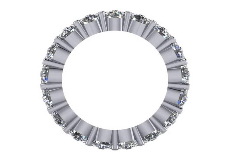 double row anniversary band