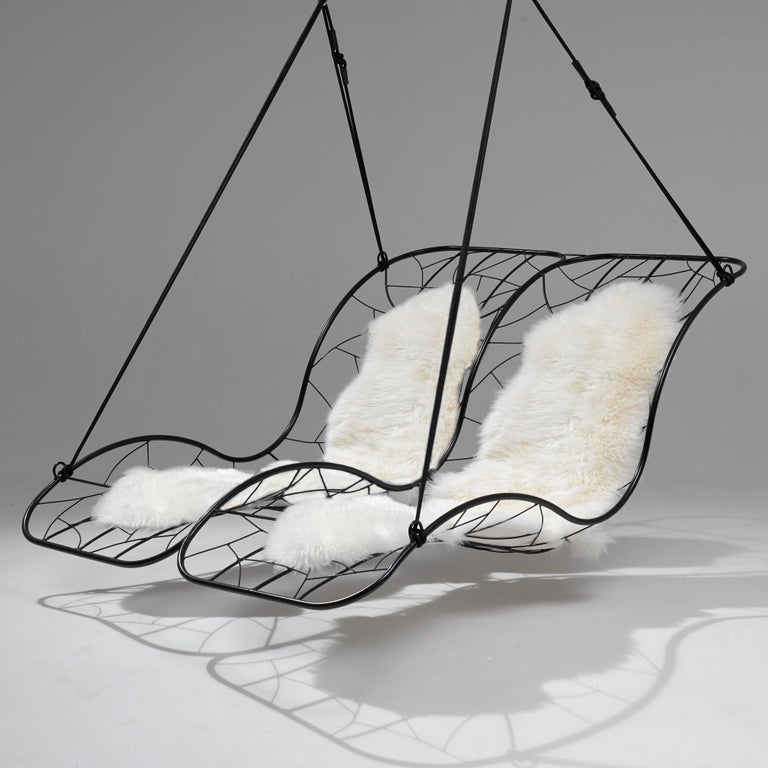 Double Seater Suspended Recliner Chair For Sale at 1stDibs