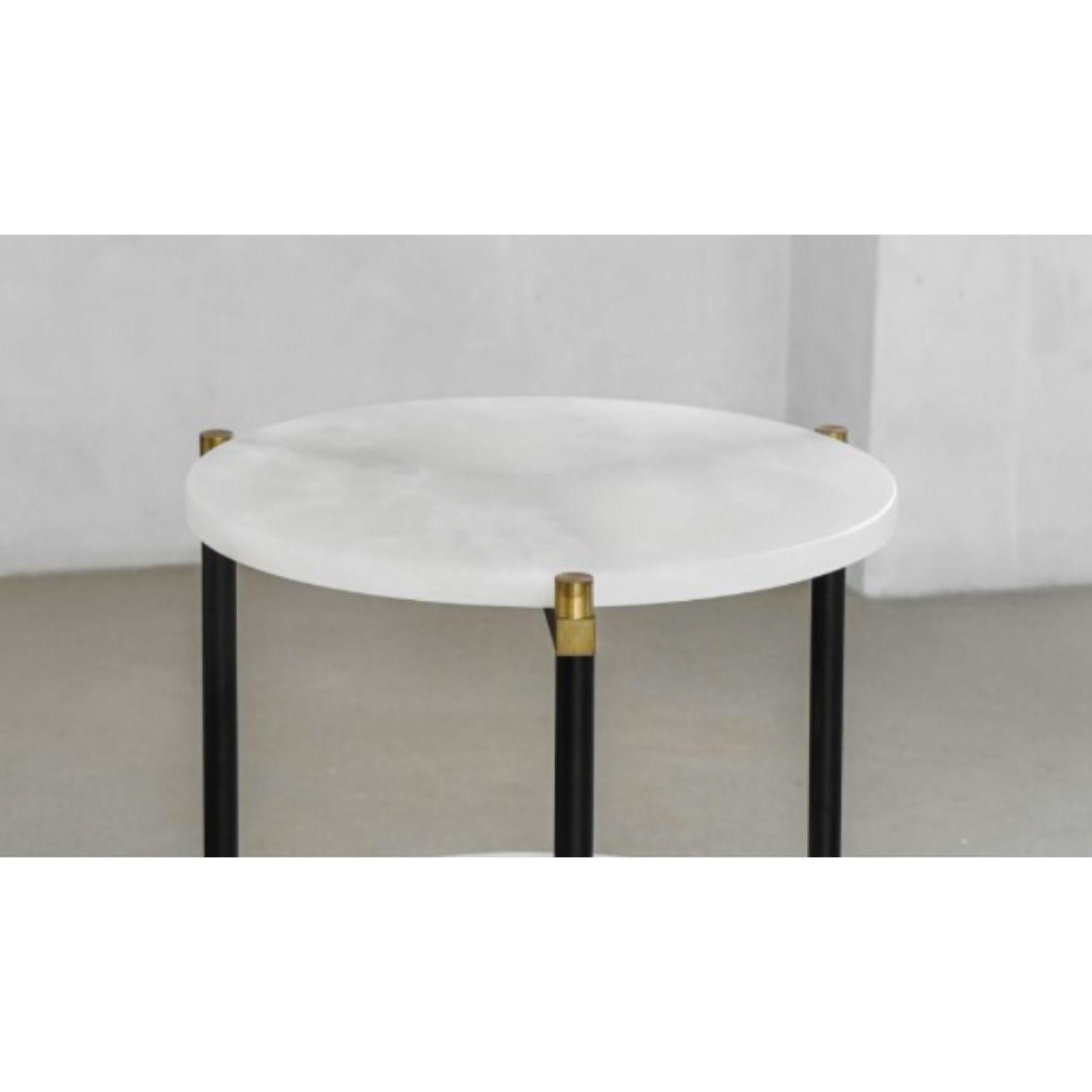 Spanish Double Side Table 40 3 Legs by Contain For Sale