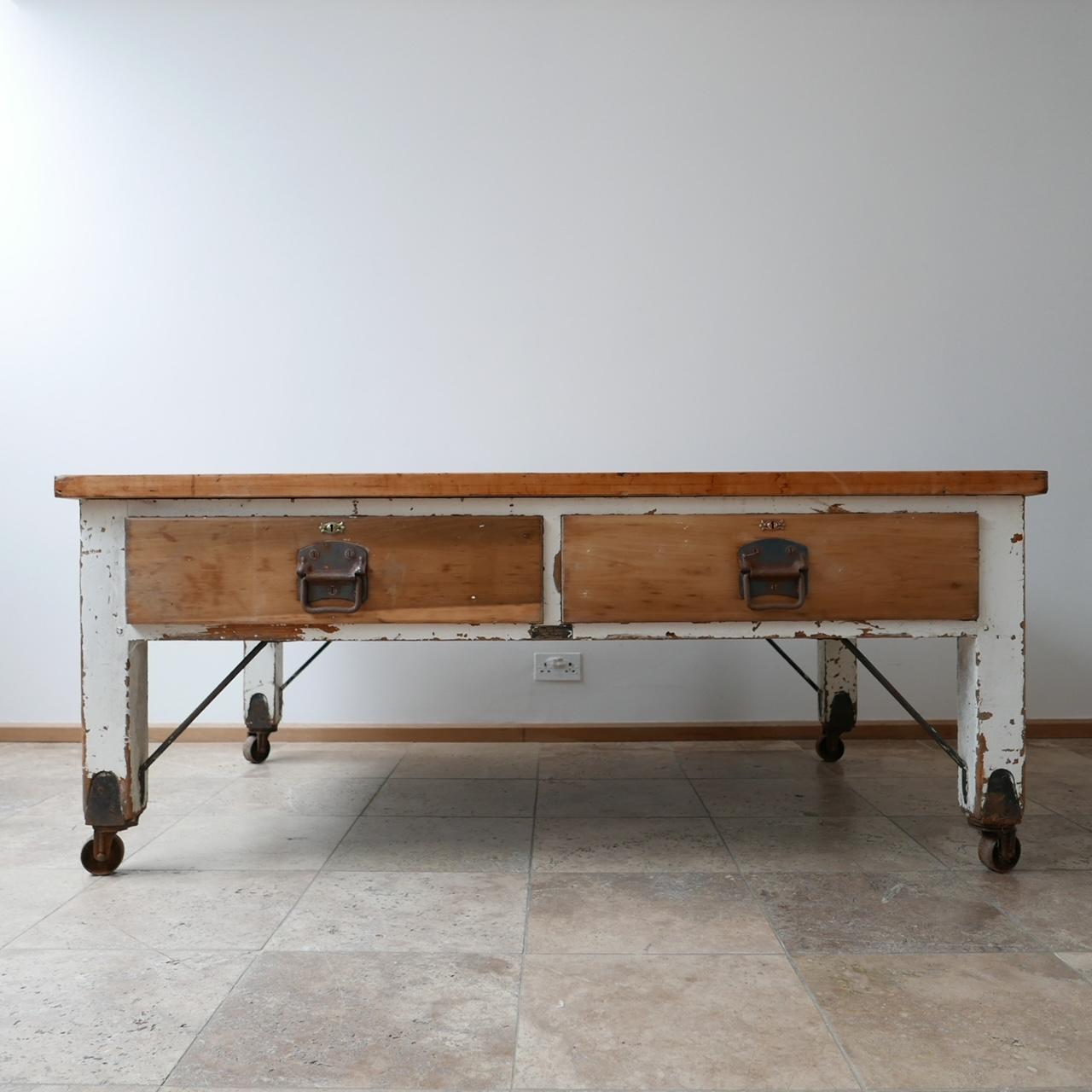 world market industrial coffee table
