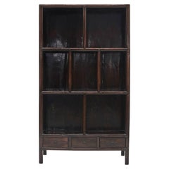 Double-Sided Bookcase Approx. 1880, Shanxi Province China