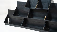 Double-sided Bookcase " Uno sull'altro" by Ugo La Pietra , 1968