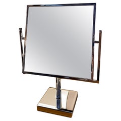 Double Sided Chrome Vanity Mirror by Charles Hollis Jones