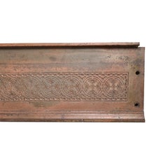 Double Sided Copper over Cast Iron Stair Riser from the Chicago Stock Exchange