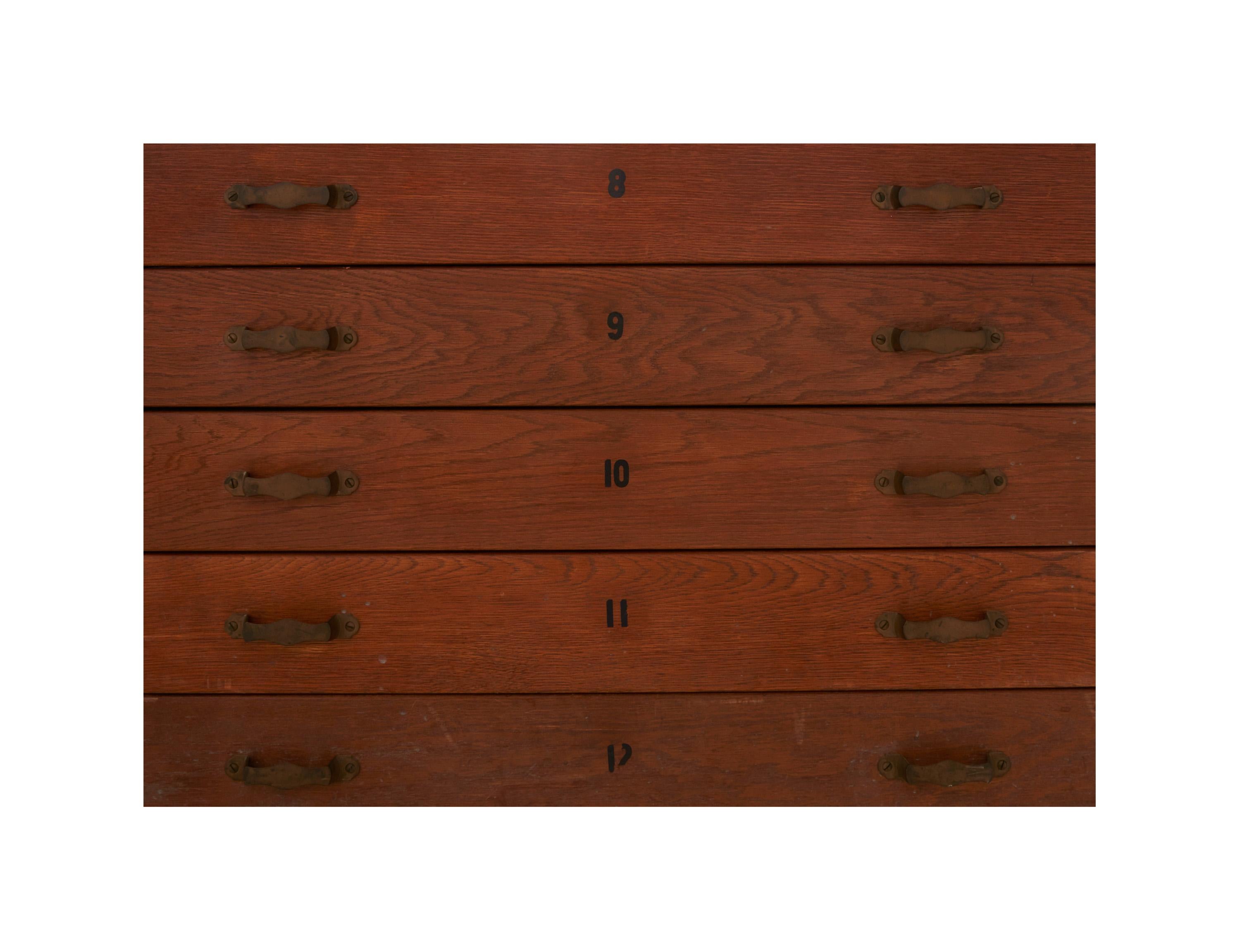 Double Sided Flat File Cabinet For Sale 3