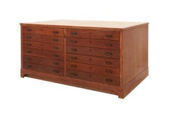 Double Sided Flat File Cabinet