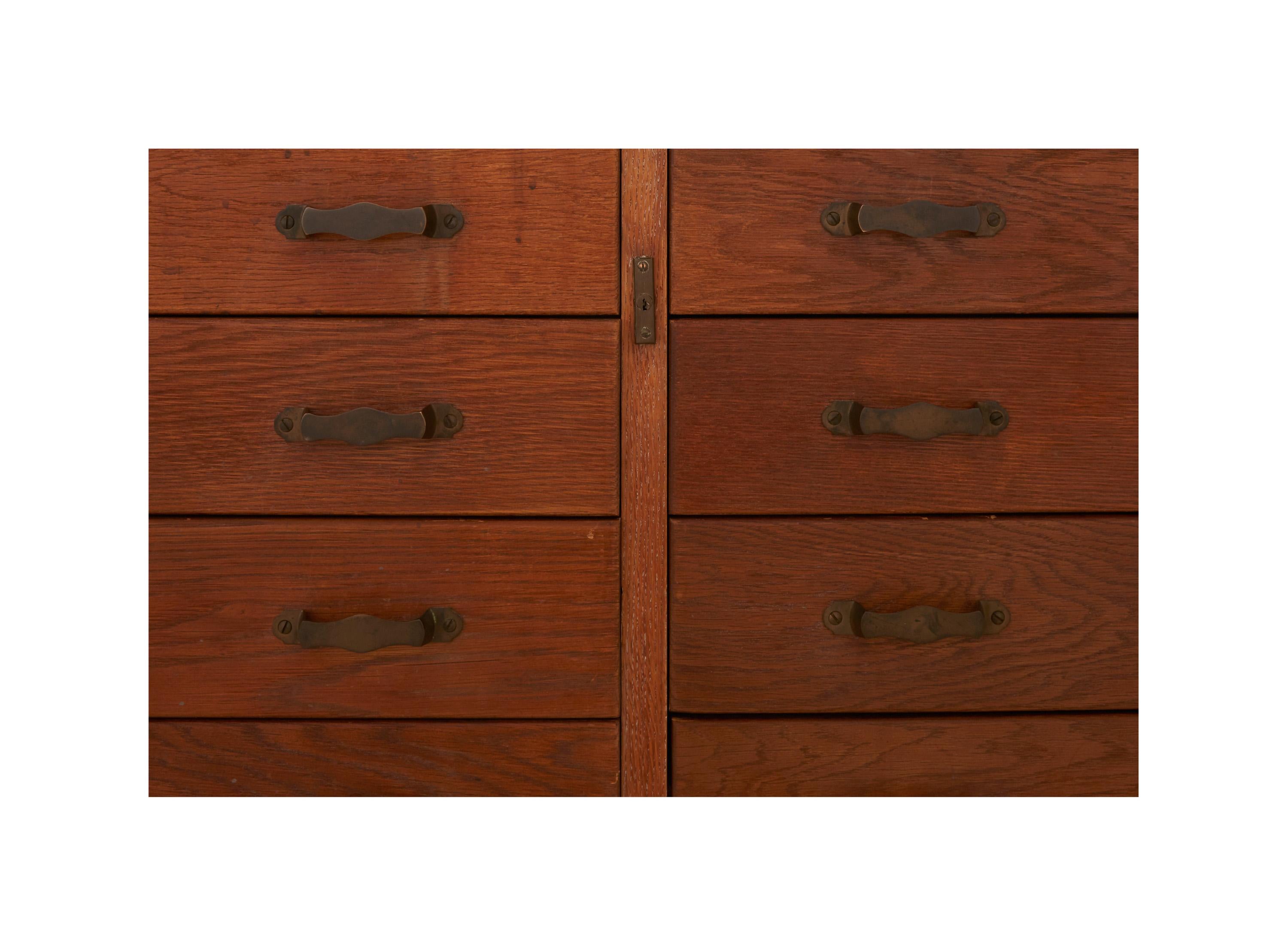 Double Sided Flat File Cabinet For Sale 2